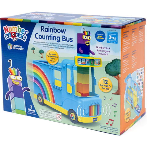 Hand2Mind Joc de rol  - Numberblocks® si autobuzul curcubeu