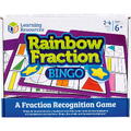 Learning Resources Joc bingo - Curcubeul fractiilor