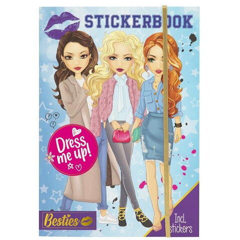 Grafix Carte cu abtibilduri - Parada modei