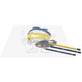 Play-Doh Set 24 creioane colorate in cutie metalica