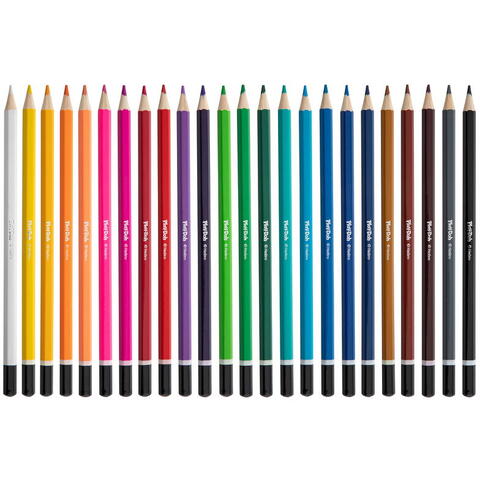 Play-Doh Set 24 creioane colorate in cutie metalica