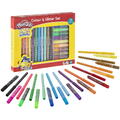 Play-Doh Set carioci si lipici cu sclipici