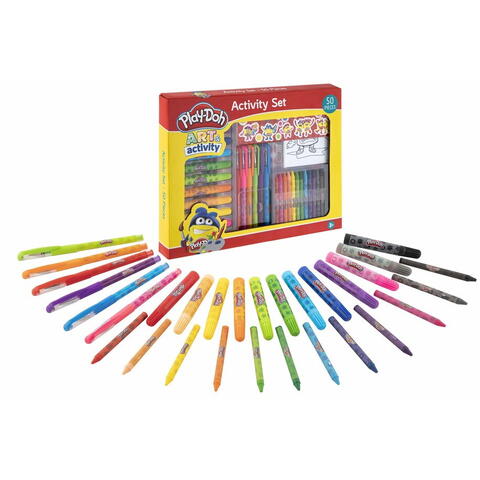 Play-Doh Trusa micutului artist - 50 piese