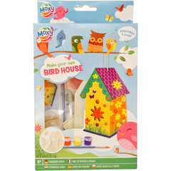 Mini casuta pasarilor cu floricele
