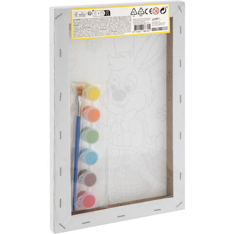 Grafix Tablou pictura pe numere - Iepuras cu cosulet