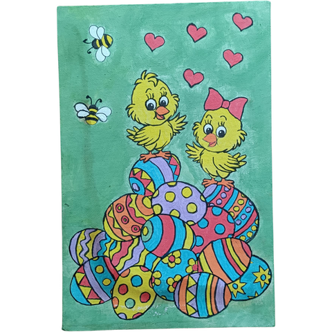 Grafix Tablou pictura pe numere - Puisori de Paste