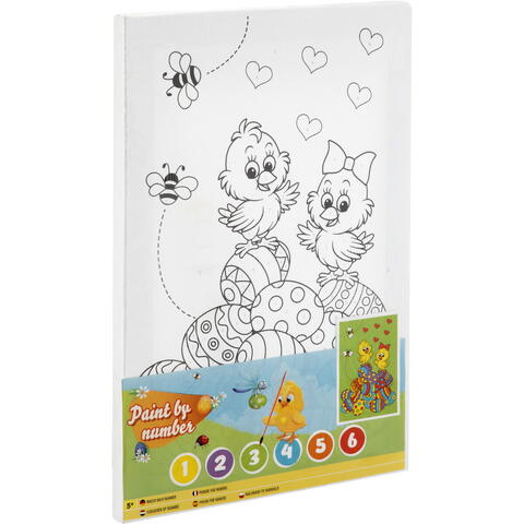 Grafix Tablou pictura pe numere - Puisori de Paste