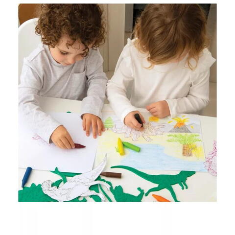 Galt Sabloane pentru desen - Dinozauri