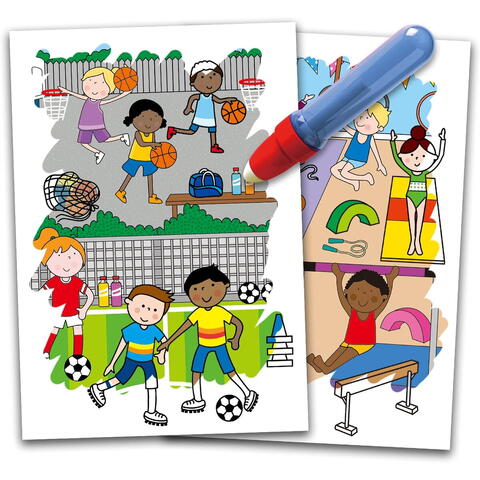 Galt Water Magic: Carte de colorat Ora de sport