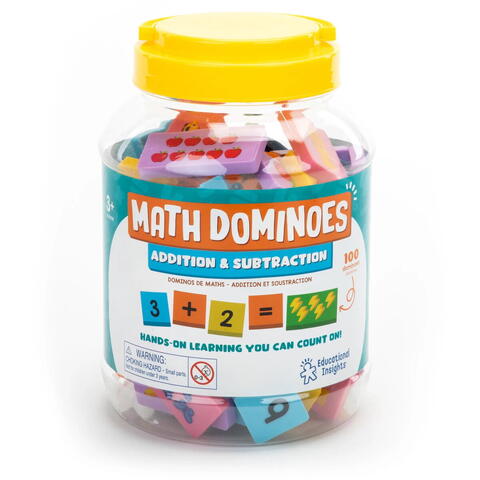 Educational Insights Domino matematic - Adunari si scaderi