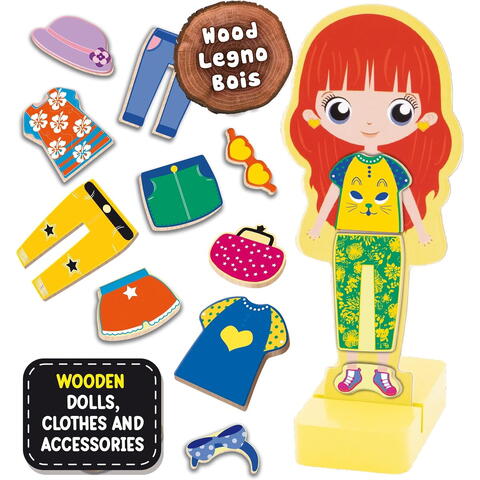 LISCIANI Joc magnetic Montessori - Parada modei