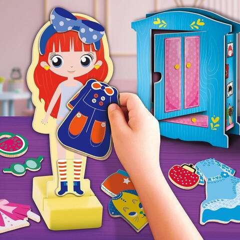 LISCIANI Joc magnetic Montessori - Parada modei