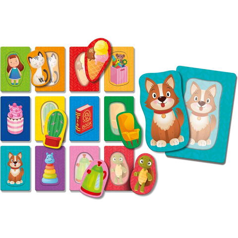 LISCIANI Joc Montessori - Primul meu joc cu carduri