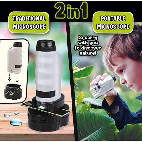 LISCIANI Experimentele micului geniu - Microscop Mini