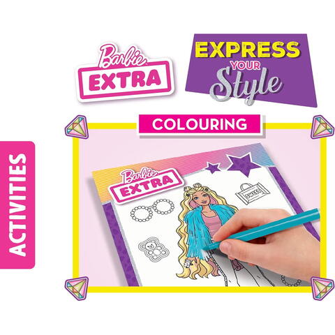 LISCIANI Carte de colorat cu activitati Barbie  - Stilul tau