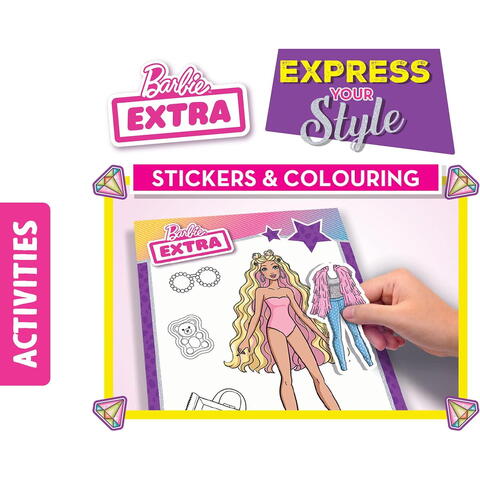 LISCIANI Carte de colorat cu activitati Barbie  - Stilul tau