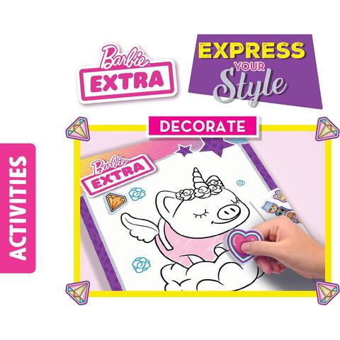 LISCIANI Carte de colorat cu activitati Barbie  - Stilul tau