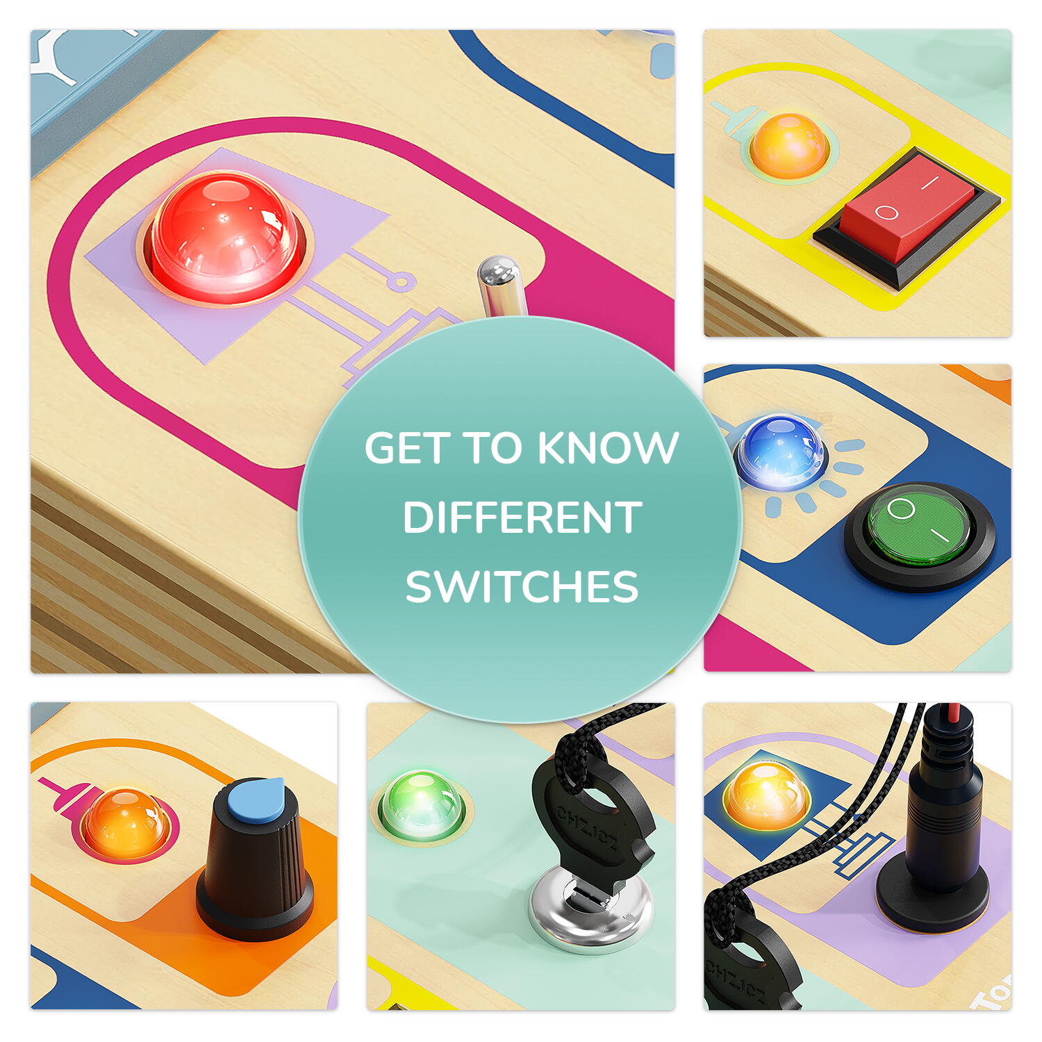 Tablita senzoriala - Micutul electrician [8]