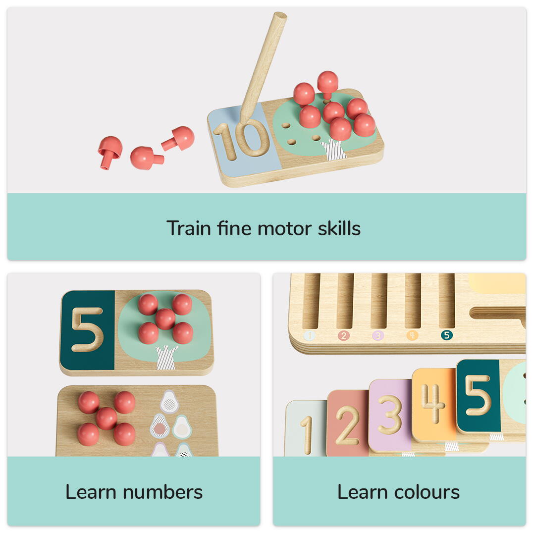 Joc matematic - Copacei cu fructe [10]