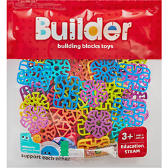 Joc de constructie STEAM - Fulgi de zapada (84 piese)