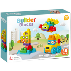 Set de constructie STEAM - Vehicule (38 piese)