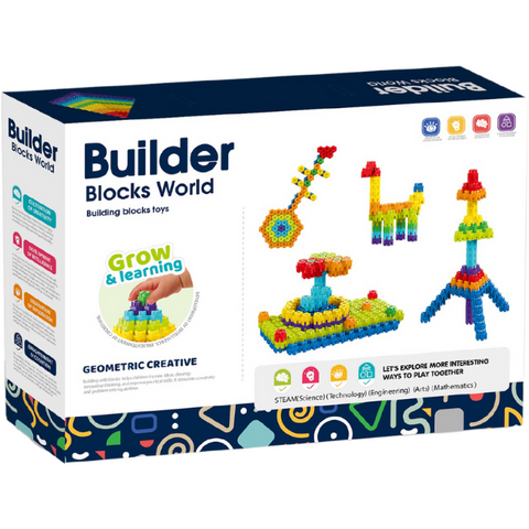 Bufnitel Set de constructie STEAM - Micutul constructor (160 piese)