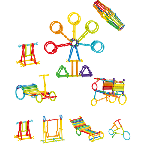 Bufnitel Set de constructie STEAM - Micutul inginer (210 piese)