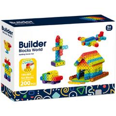 Set de constructie STEAM - Micutul matematician (200 piese)