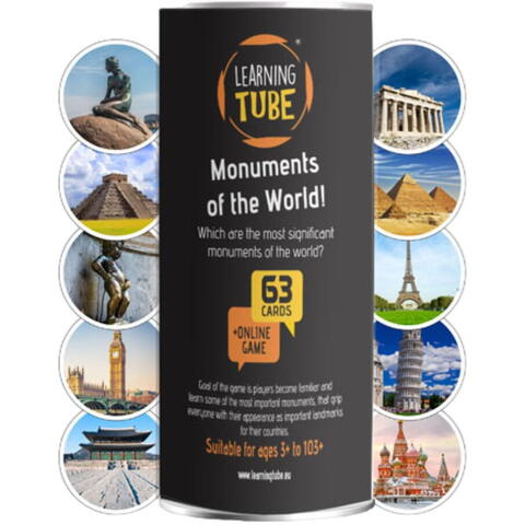 K-TOYZ Joc Learning Tube® - Monumentele lumii