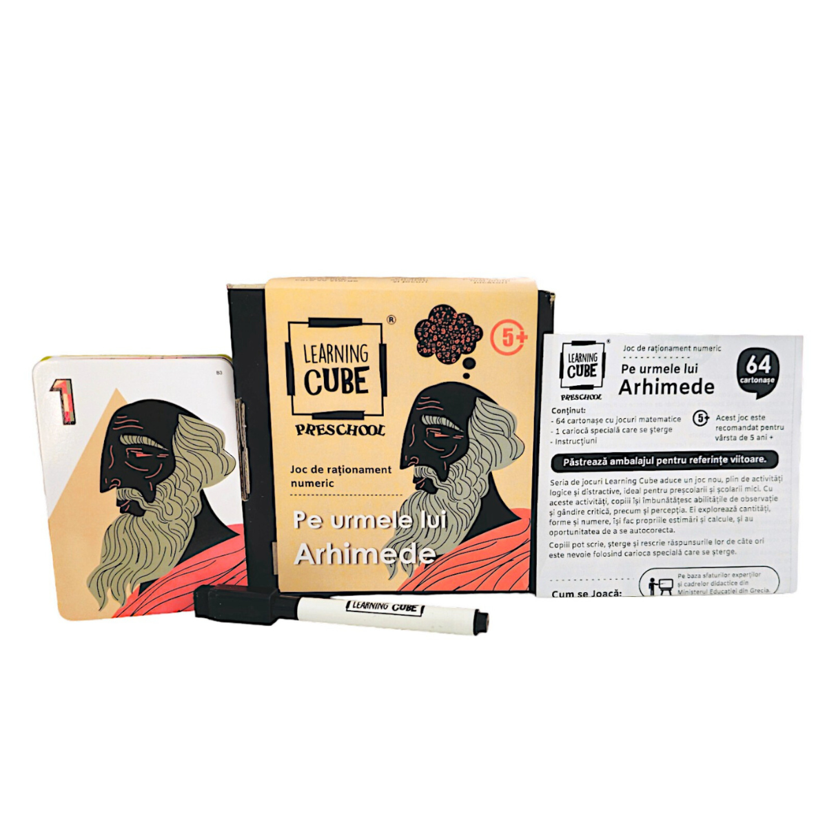 Joc matematic Learning Cube® - Pe urmele lui Arhimede [2]