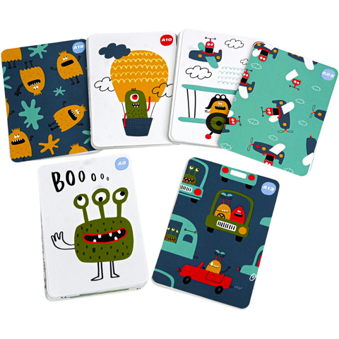 K-TOYZ Joc de atentie Learning Cube® - Monstruleti inteligenti
