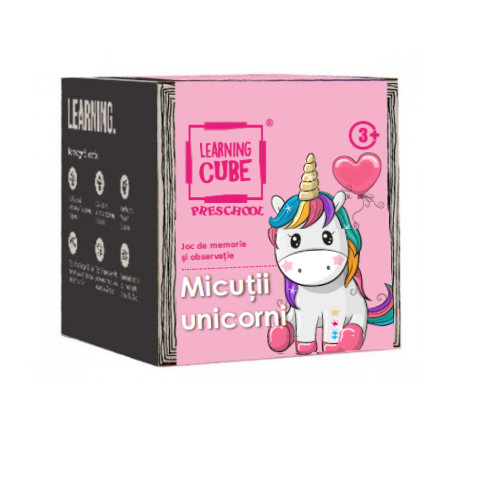 Jucarii Educative - Joc de atentie Learning Cube® - Micutii unicorni