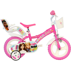 Bicicleta copii 12" - Barbie roz