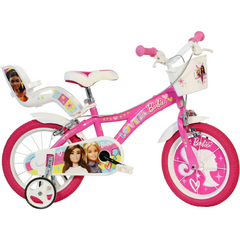 Bicicleta copii 16" - Barbie roz