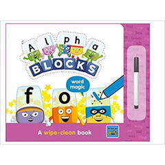 Carticica Scriu si Sterg  Alphablocks - Cuvinte magice - RESIGILAT