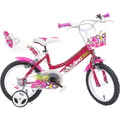 DINO BIKES Bicicleta pentru copii fluturasi 14" - RESIGILAT