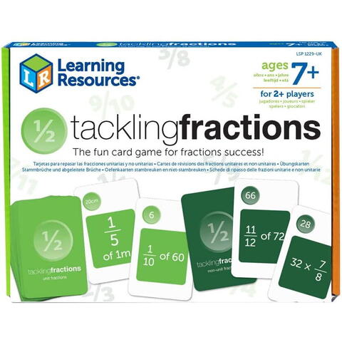 Learning Resources Joc de carti - Exersam fractiile