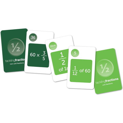 Learning Resources Joc de carti - Exersam fractiile