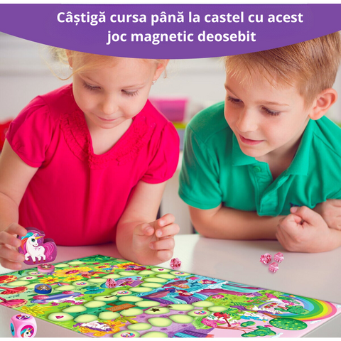 Chalk and Chuckles Joc de societate magnetic - Cursa printeselor