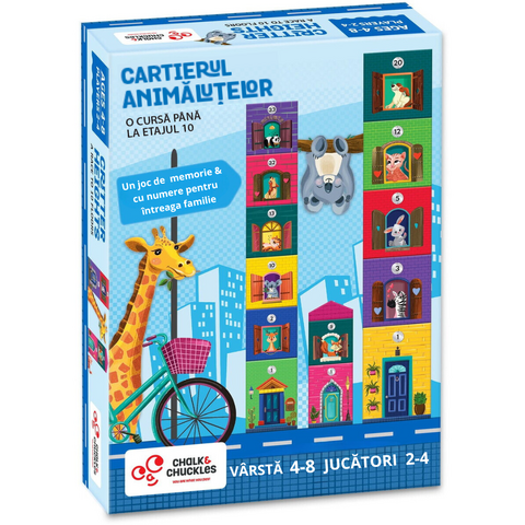 Chalk and Chuckles Joc - Cartierul animalutelor