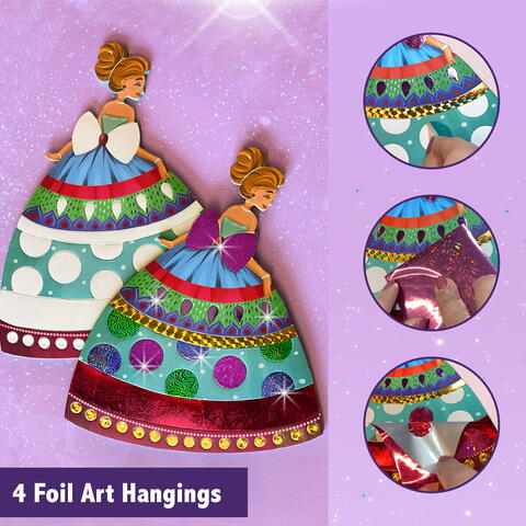 Chalk and Chuckles Set creativ 3 in 1 - Magie sclipitoare