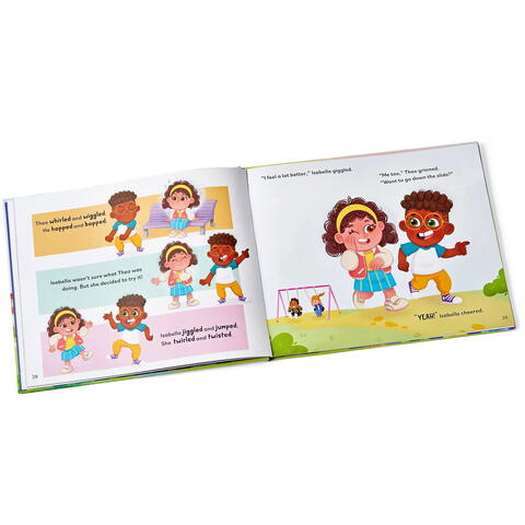 Hand2Mind Set mascote cu carticica - Emotiile & Isabella la scoala