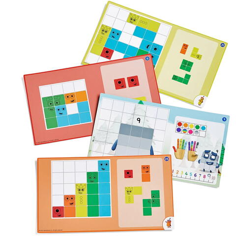 Hand2Mind Joc de logica - Numberblocks® rezolva puzzle-uri