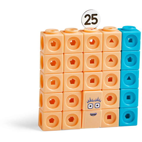 Hand2Mind MathLink®Cubes Numberblocks in engleza Set de activitati de la 21 - 30
