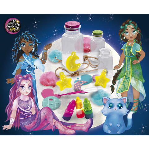 LISCIANI Set creativ - The Moon Academy - Borcanele magice