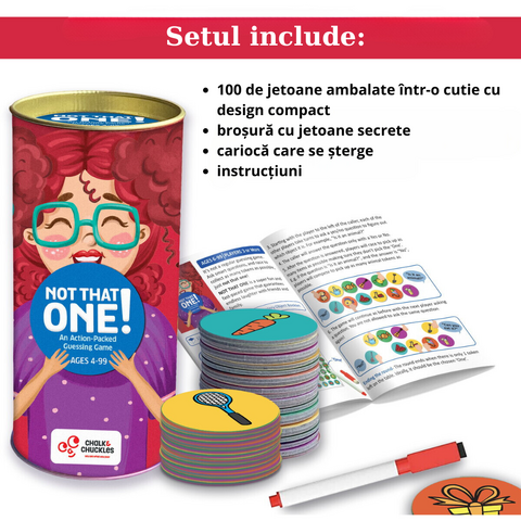 Chalk and Chuckles Joc - Jetonul secret - RESIGILAT
