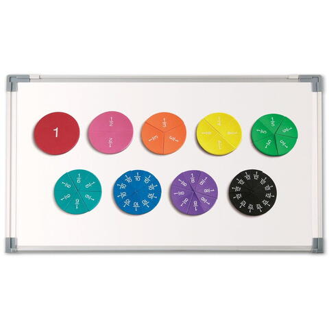 Learning Resources Set magnetic - Cercuri cu fractii