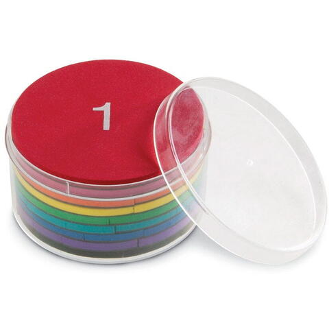 Learning Resources Set magnetic - Cercuri cu fractii