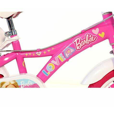 DINO BIKES Bicicleta copii 14" - Barbie roz