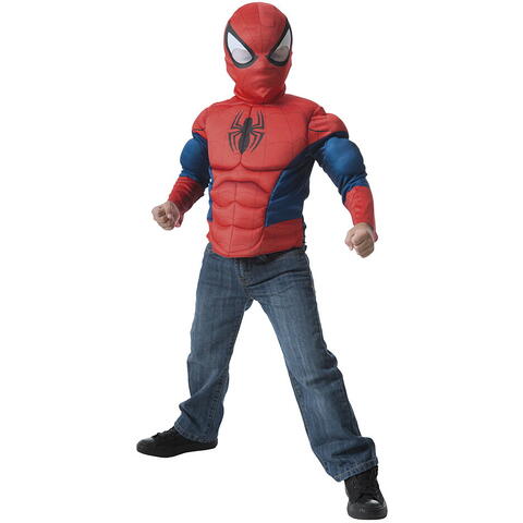 Rubies Set Spiderman - Bluza cu muschi & masca